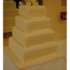 Lilies Pearls Wedding Cakes 1 image